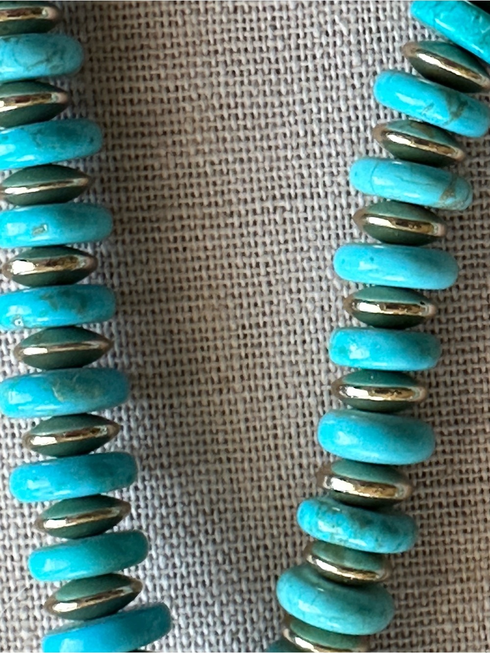 24 inch Turquoise and Pearl bead necklace NWOT - Picture 8 of 13